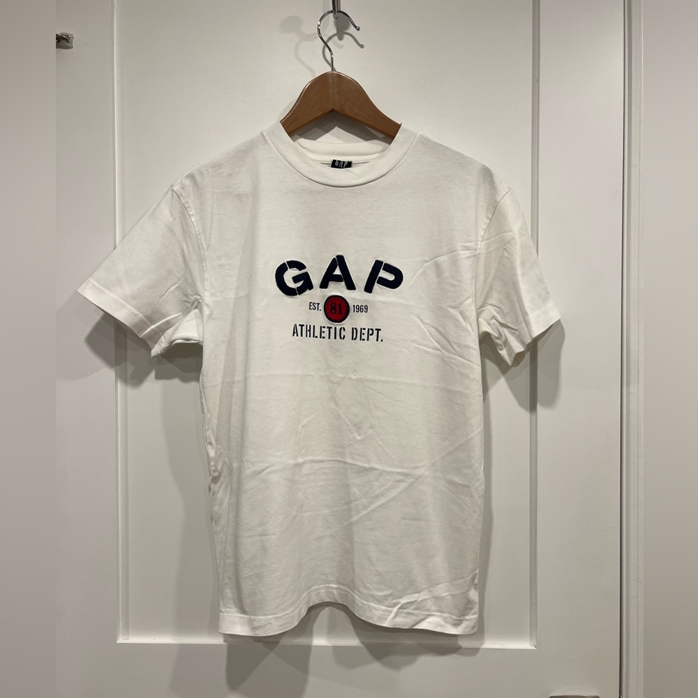 GAP White Athletic Dept. Tee